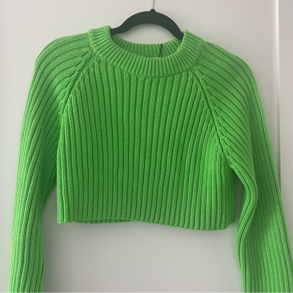 Zara Cropped Sweater Size S NWT - Picture 6 of 6